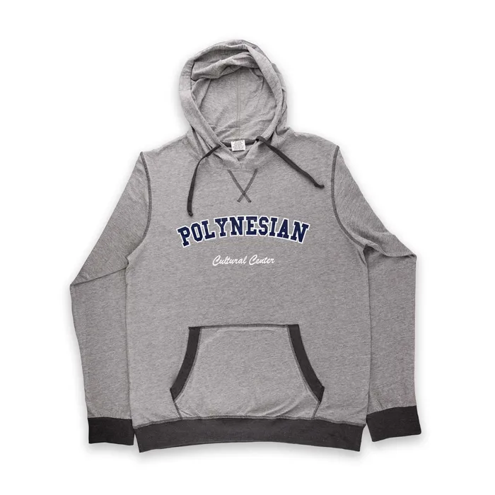 GOGOSPORTS Necklaces Custom 2XL Polynesian Cultural Center Lightweight Hoodie Light Gray GOGOSPORTS Necklaces Custom 2XL Polynesian Cultural Center Lightweight Hoodie Light Gray
