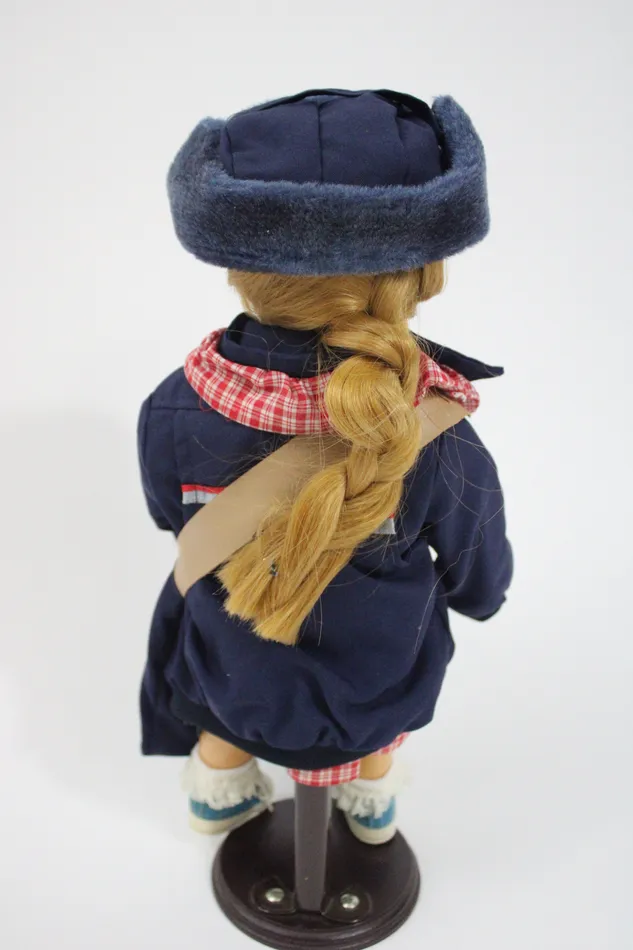 Jubilee Thrift Earrings USPS Candi Post Office Carrier Porcelain Doll