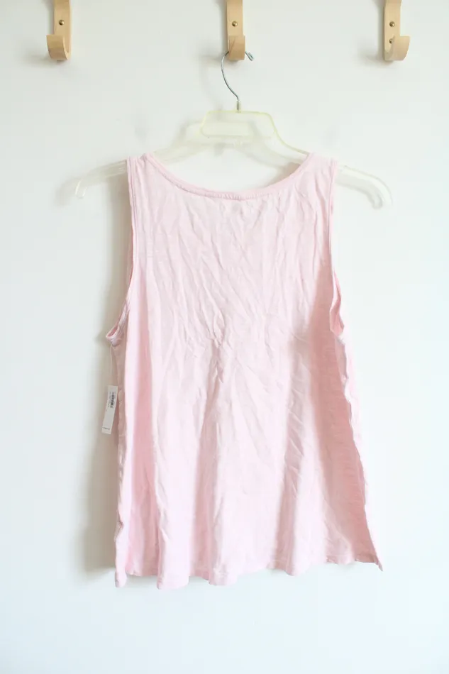 Necklaces Old Navy NEW Old Navy Light Pink Cotton Tank Top L
