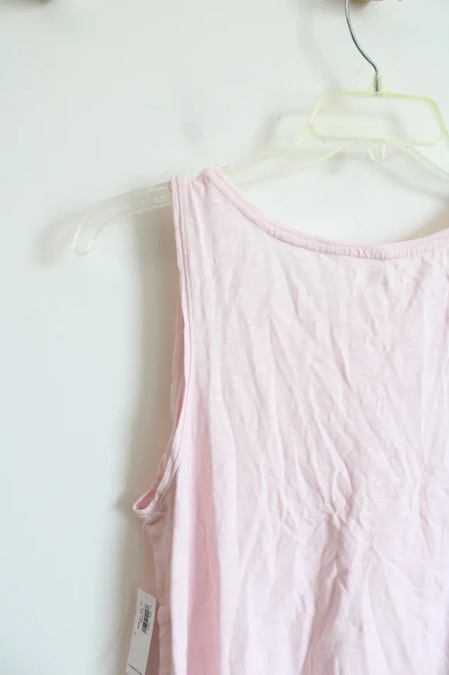Necklaces Old Navy NEW Old Navy Light Pink Cotton Tank Top L