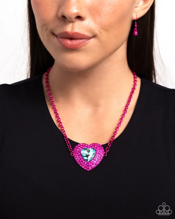Paparazzi Accessories Necklaces Locket Leisure Pink