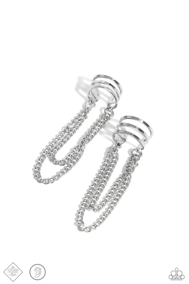 Paparazzi Accessories Rings Unlocked Perfection Silver