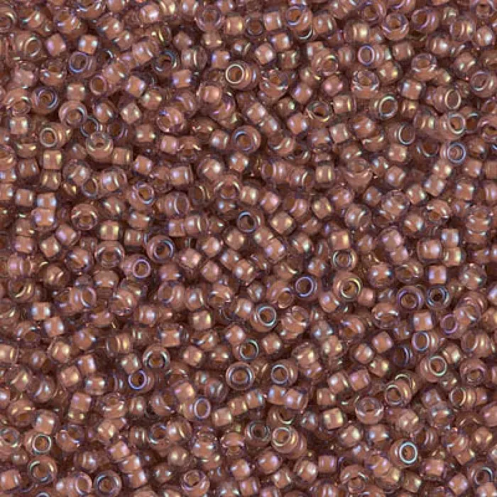 Peppy Beads Earrings Miyuki Seed Beads 110 Emerald Lined Cinnamon Luster 0337NEW Peppy Beads Earrings Miyuki Seed Beads 110 Emerald Lined Cinnamon Luster 0337NEW