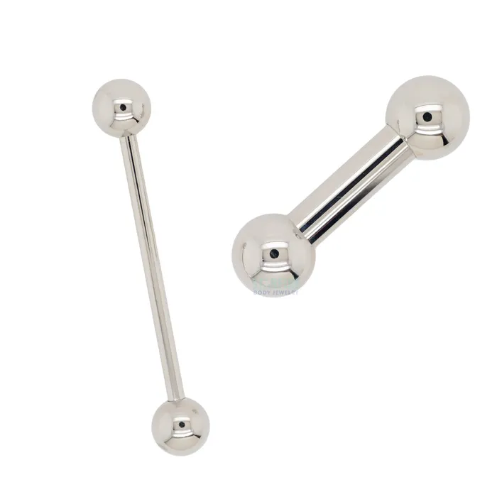 Anatometal Earrings Titanium Straight Barbell 14 ga