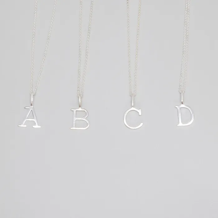 fejn PWD Necklaces letter necklace