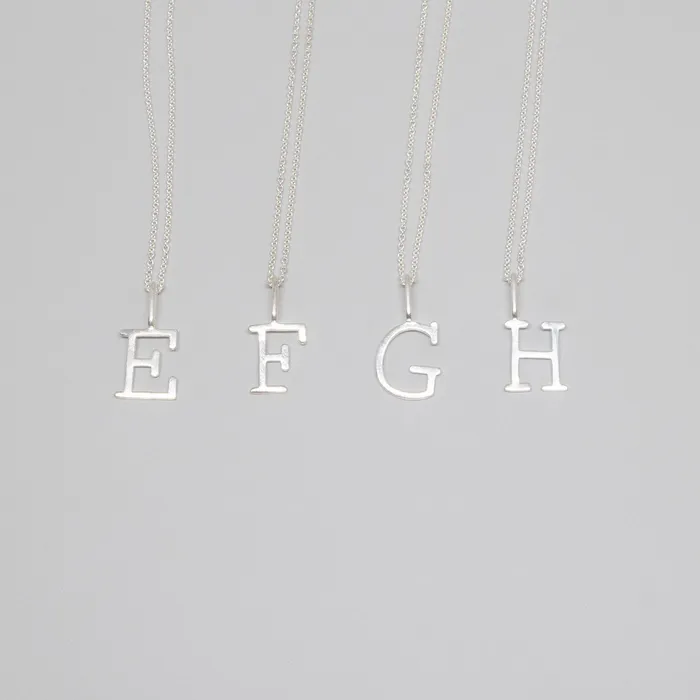 fejn PWD Necklaces letter necklace