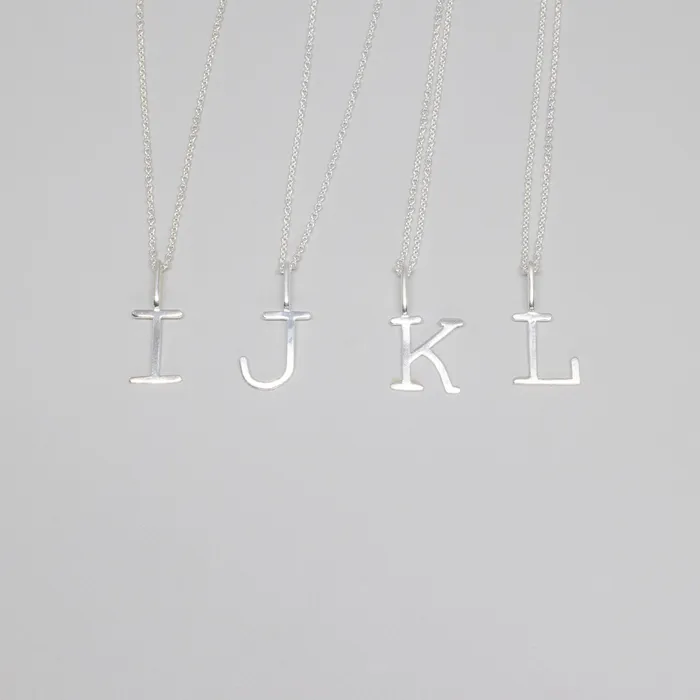 fejn PWD Necklaces letter necklace