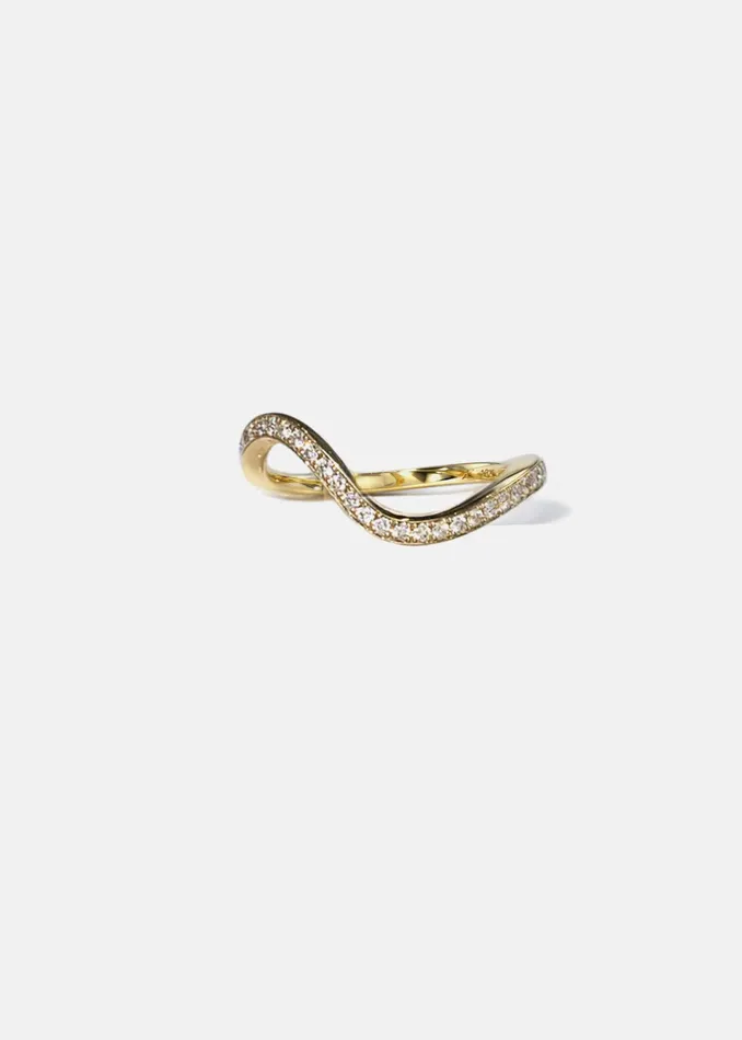 Mini Trace Pav Band KATKIMfinejewelry Rings