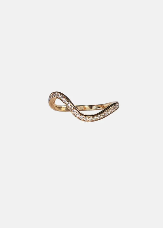 Mini Trace Pav Band KATKIMfinejewelry Rings