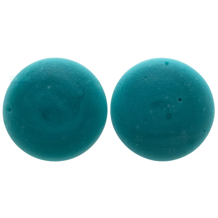Necklaces Gorilla Glass Glass Color Front Plugs Matte Aqua