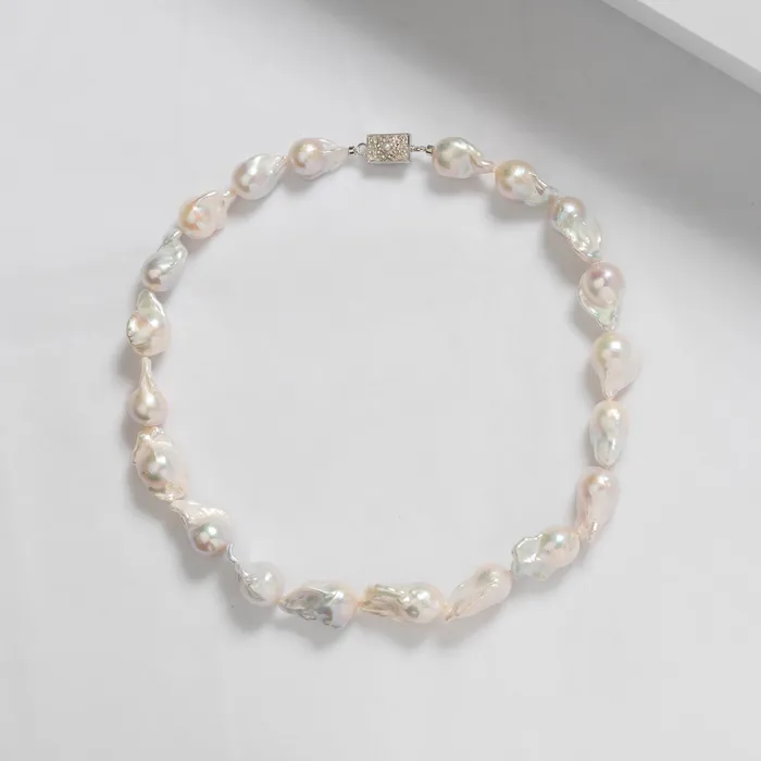 Baroque Pearl Necklace WN00505 New Yorker Pearly Lustre Necklaces