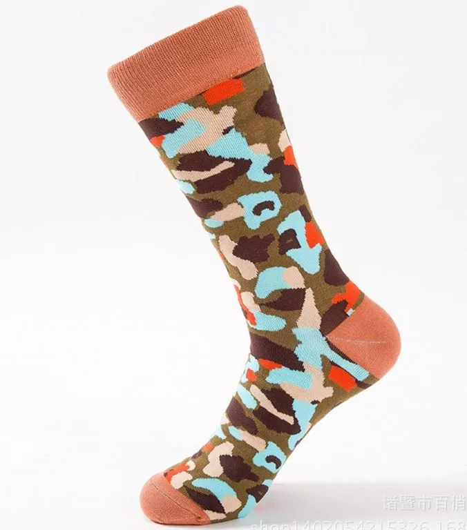 Earrings POLLY SF894 Orange Camouflage Socks
