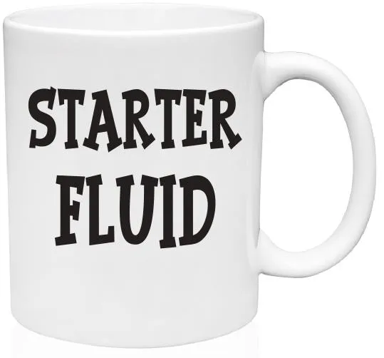 Earrings Sand Dollar Sales MG54 Starter Fluid Coffee Mug