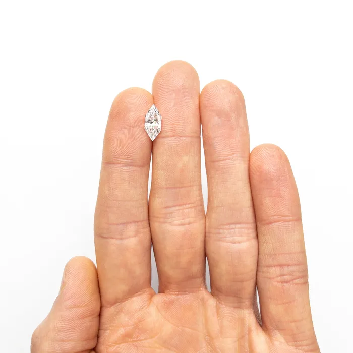 Misfit Diamonds Earrings 158ct 1214x573x376mm IGI I1 D Hexagon Brilliant 2574701