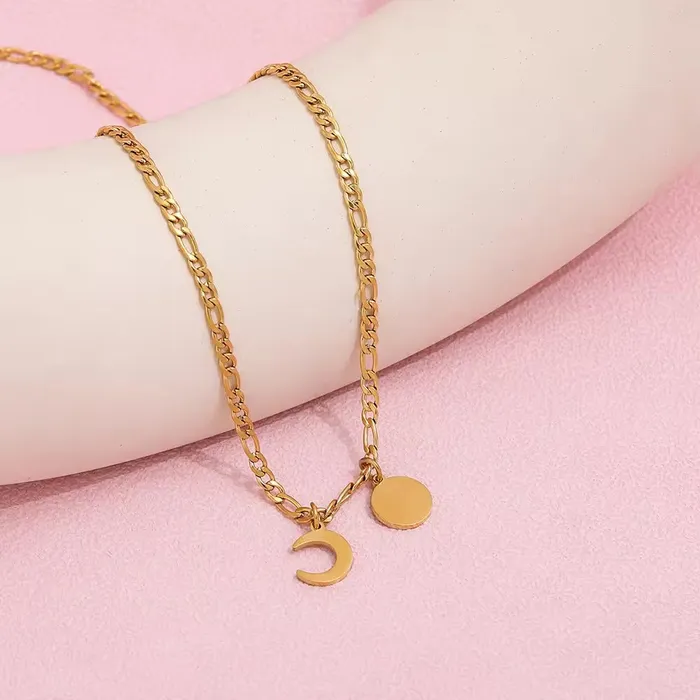 Necklaces Jewelvers 18K Gold Filled Sunburst Pendant Necklace Necklaces Jewelvers 18K Gold Filled Sunburst Pendant Necklace