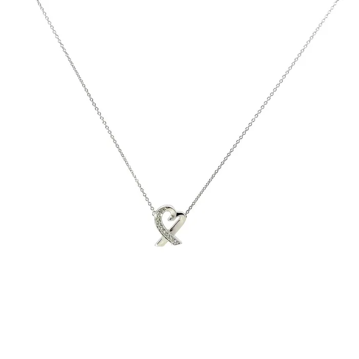 TIFFANY CO Necklaces PreOwned Tiffany Co Paloma Picasso Heart Pendant