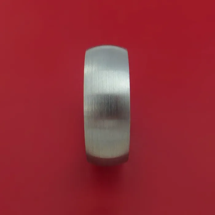 Titanium Ring with Interior Hardwood Sleeve Custom Made Band Lashbrook Rings Titanium Ring with Interior Hardwood Sleeve Custom Made Band Lashbrook Rings