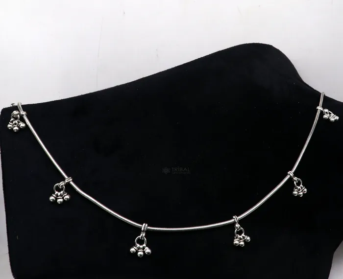 TRIBAL ORNAMENTS Rings 32 to 34 925 sterling silver snake chain with hanging drops waist chain belly chain wedding saree chain belly dance tribal jewelry wch27 TRIBAL ORNAMENTS Rings 32 to 34 925 sterling silver snake chain with hanging drops waist chain belly chain wedding saree chain belly dance tribal jewelry wch27