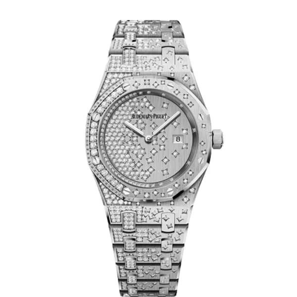 Bracelets Audemars Piguet Royal Oak 33mm Watch Ref 67654BCZZ1264BC01 White Gold Diamond Dial Diamond Bezel 18K White Gold Diamond Bracelet Audemars Piguet Bracelets Audemars Piguet Royal Oak 33mm Watch Ref 67654BCZZ1264BC01 White Gold Diamond Dial Diamond Bezel 18K White Gold Diamond Bracelet Audemars Piguet