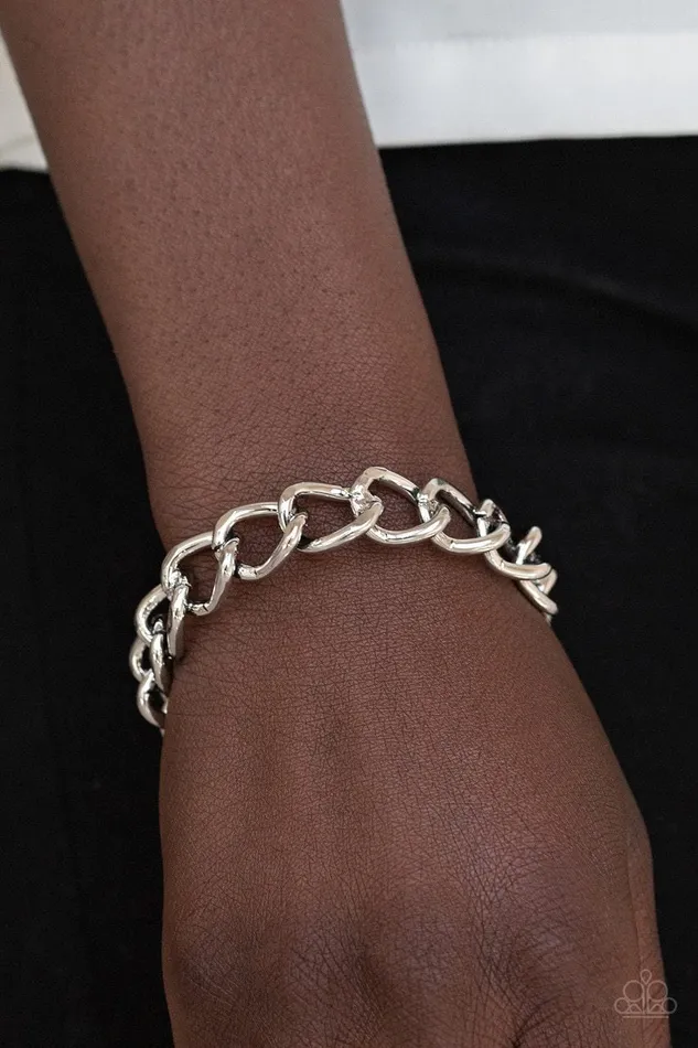 Bracelets Paparazzi Bracelet CHAINge of Scene Silver Paparazzi Jewelry Bracelets Paparazzi Bracelet CHAINge of Scene Silver Paparazzi Jewelry