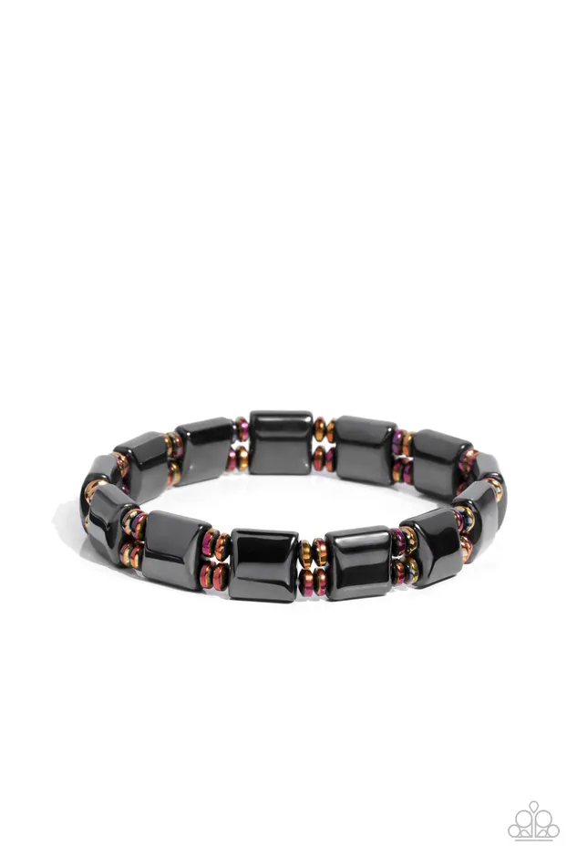Bracelets Paparazzi Bracelet Cosmic Chrome Multi Paparazzi Jewelry