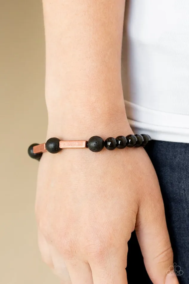 Bracelets Paparazzi Jewelry Paparazzi Bracelet Metro Meditation Copper