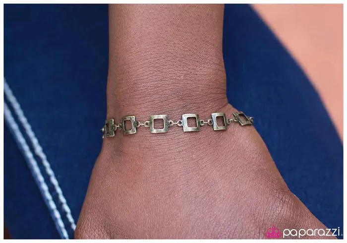 Bracelets Paparazzi Jewelry Paparazzi Bracelet Out Of Frame Brass