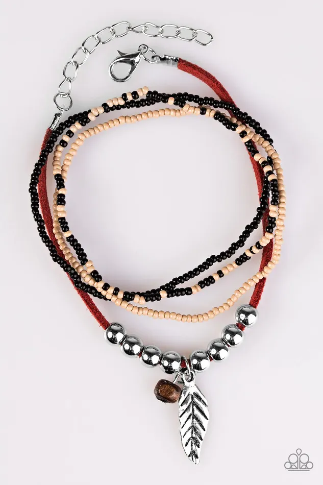Bracelets Paparazzi Jewelry Paparazzi Bracelet Sahara Summer Red