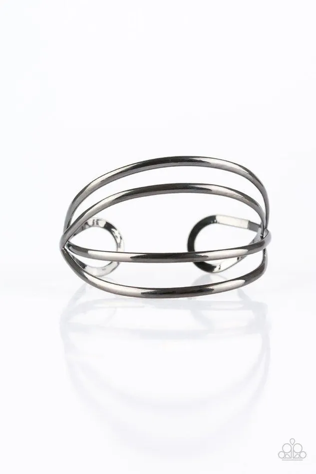 Bracelets Paparazzi Jewelry Paparazzi Bracelet Take A CATWALK Black