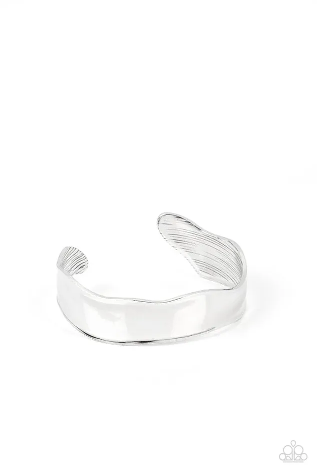 Bracelets Paparazzi Jewelry Paparazzi Bracelet Wayward Waves Silver Bracelets Paparazzi Jewelry Paparazzi Bracelet Wayward Waves Silver