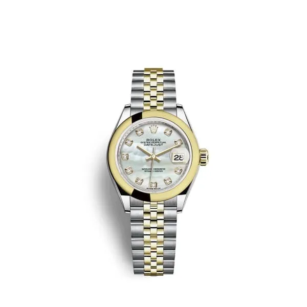 Bracelets Rolex Rolex LadyDatejust 28mm Ref 2791630013 White Mother of Pearl Diamond Dial Two Tone Stainless Steel 18K Yellow Gold Jubilee Bracelet Womens Watch Bracelets Rolex Rolex LadyDatejust 28mm Ref 2791630013 White Mother of Pearl Diamond Dial Two Tone Stainless Steel 18K Yellow Gold Jubilee Bracelet Womens Watch
