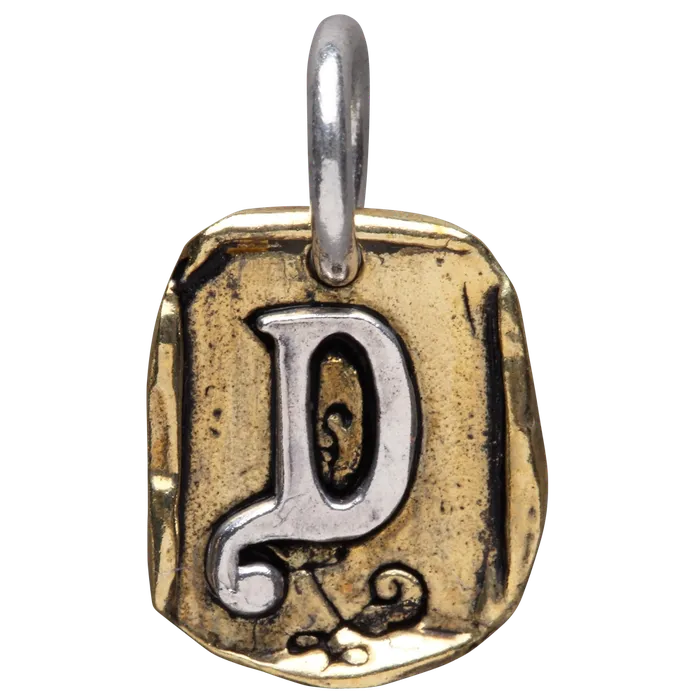 Charm Necklaces Waxing Poetic Waxing Poetic Gothic Insignia Charm D