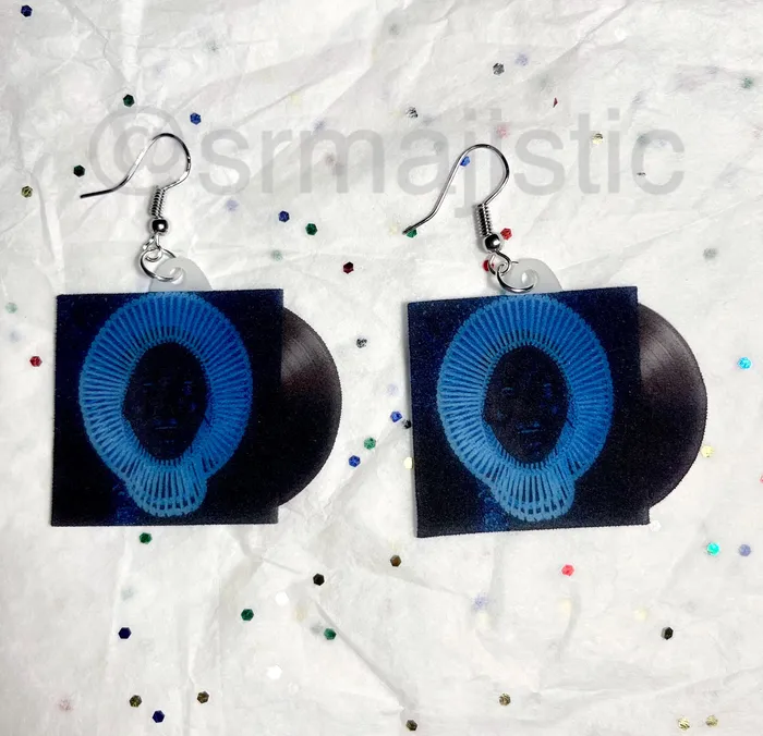 Childish Gambino Awaken My Love Vinyl Album Handmade Earrings Sam Makes Things Earrings Childish Gambino Awaken My Love Vinyl Album Handmade Earrings Sam Makes Things Earrings