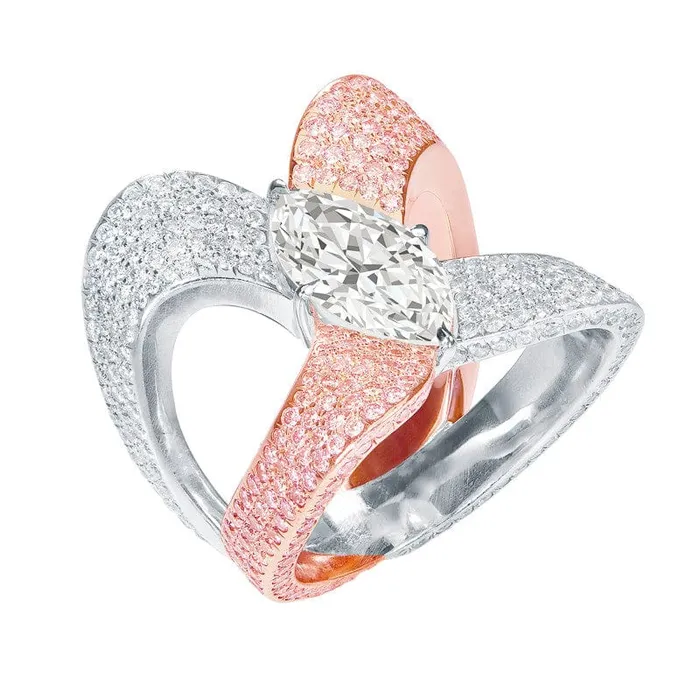 CJ Charles Jewelers Rings Estate Jacob Co 18k White Rose Gold 309ct Marquise Diamond Ring GIA Certified CJ Charles Jewelers Rings Estate Jacob Co 18k White Rose Gold 309ct Marquise Diamond Ring GIA Certified