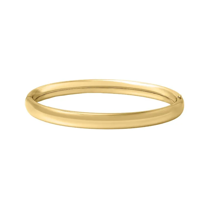 Croghans PreStyled Sets Child 14K Gold Filled Plain Bangle