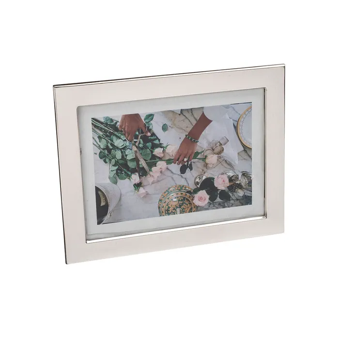 Croghans Rings Sterling Silver Plain Picture Frame 5x7