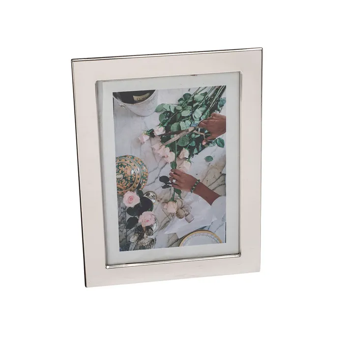 Croghans Rings Sterling Silver Plain Picture Frame 5x7