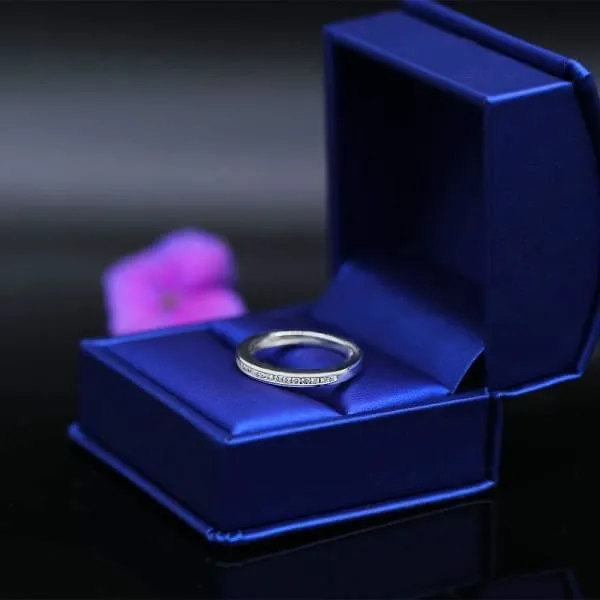 Diamond Source NYC Rings Elegant Channel set Diamond Engagement Ring WB1900 Diamond Source NYC Rings Elegant Channel set Diamond Engagement Ring WB1900