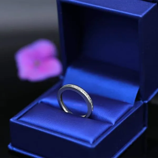 Diamond Source NYC Rings Elegant Channel set Diamond Engagement Ring WB1900 Diamond Source NYC Rings Elegant Channel set Diamond Engagement Ring WB1900
