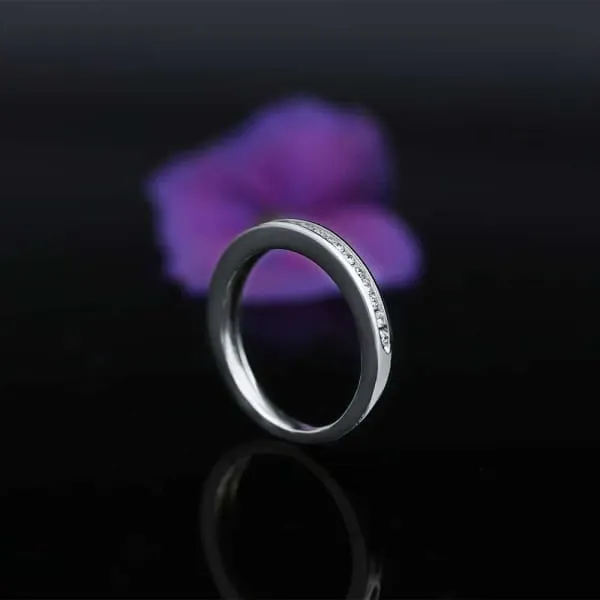 Diamond Source NYC Rings Elegant Channel set Diamond Engagement Ring WB1900 Diamond Source NYC Rings Elegant Channel set Diamond Engagement Ring WB1900