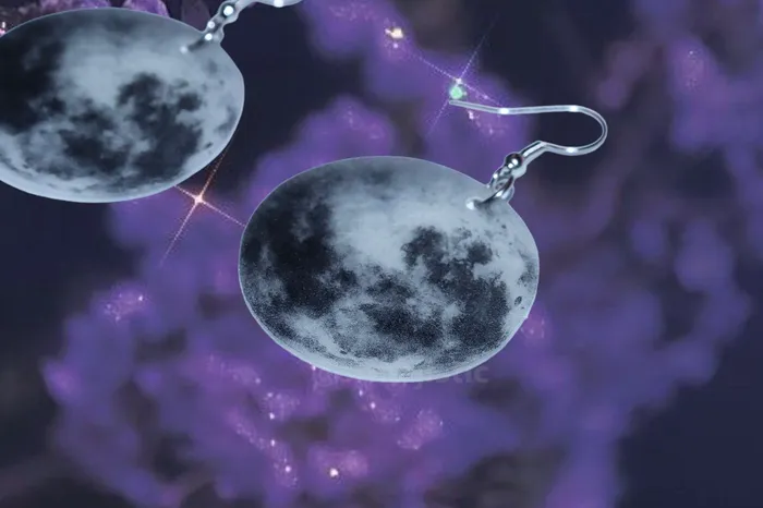 Earrings Detailed Moon Handmade Earrings Sam Makes Things