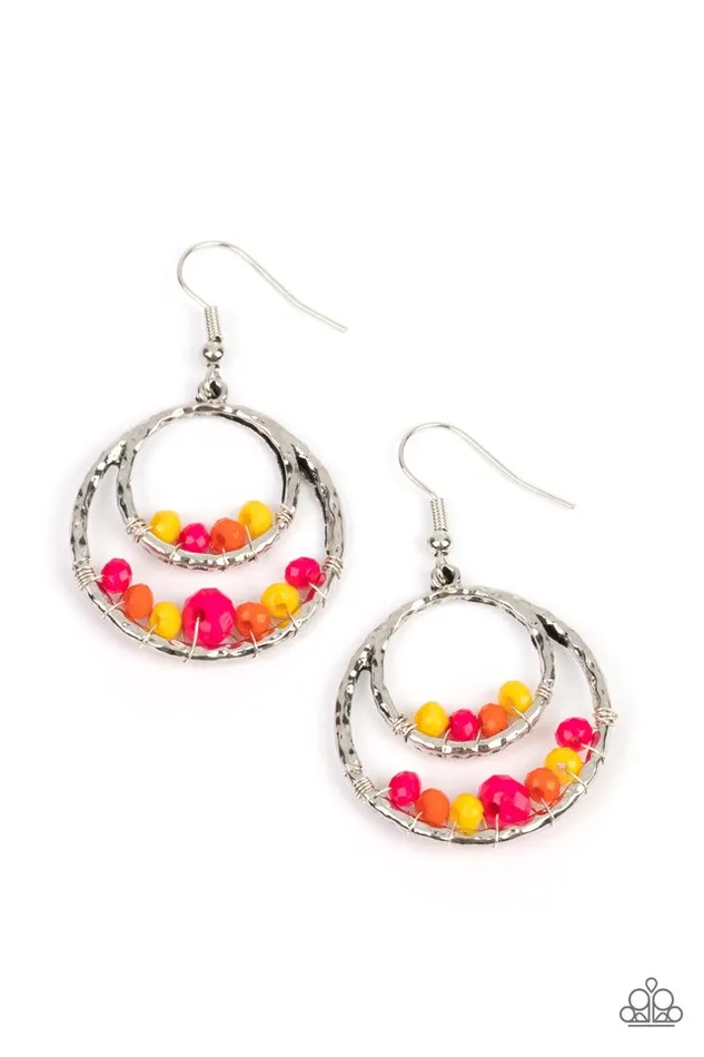 Earrings Paparazzi Earring Bustling Beads Multi Paparazzi Jewelry Earrings Paparazzi Earring Bustling Beads Multi Paparazzi Jewelry