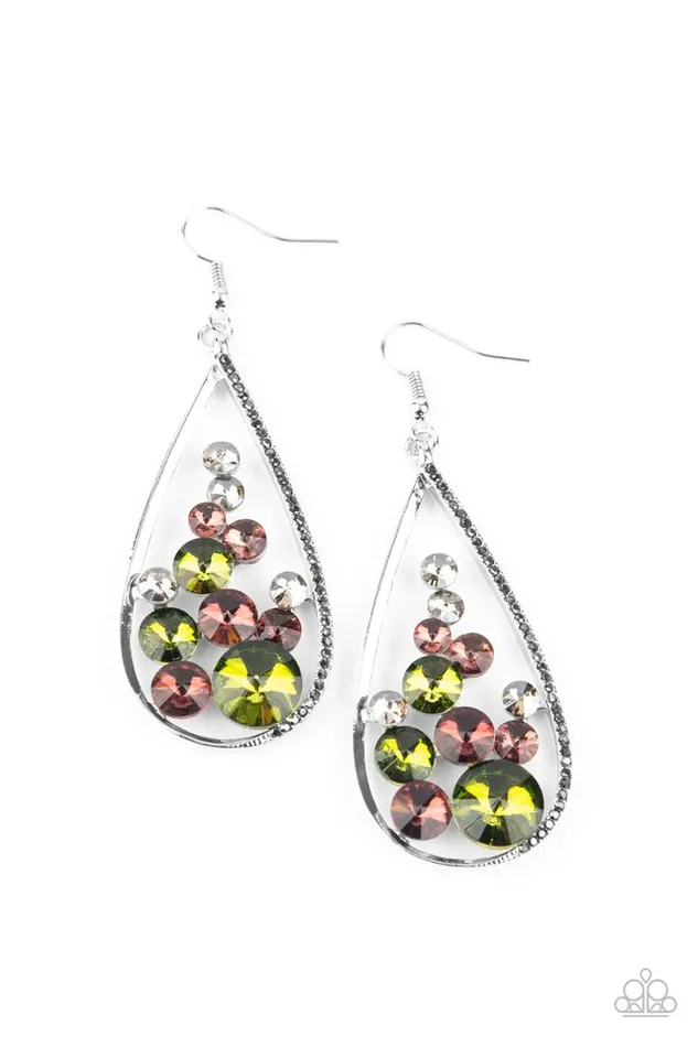 Earrings Paparazzi Earring Tempest Twinkle Multi Paparazzi Jewelry Earrings Paparazzi Earring Tempest Twinkle Multi Paparazzi Jewelry