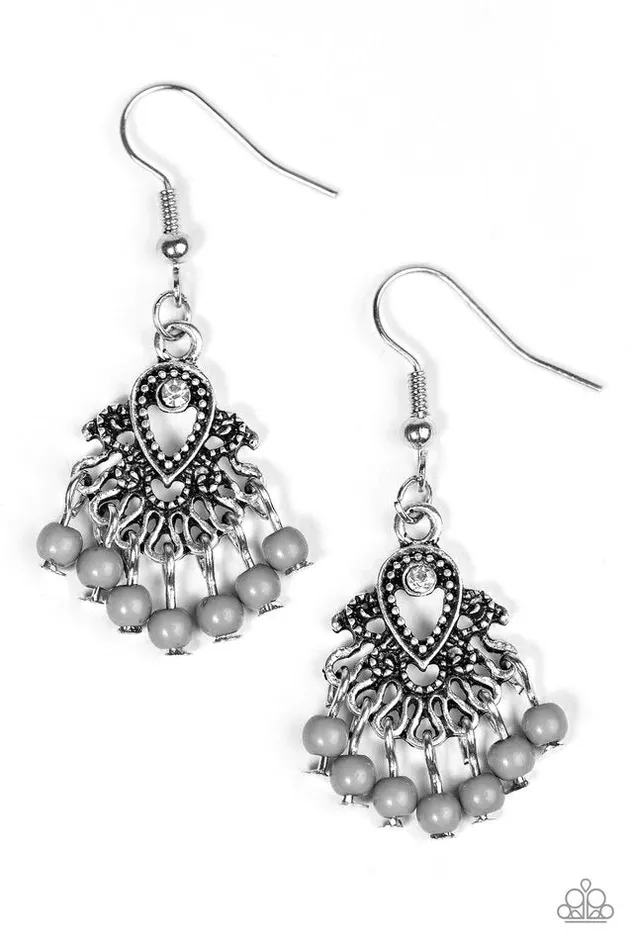 Earrings Paparazzi Jewelry Paparazzi Earring A COAST Call Silver