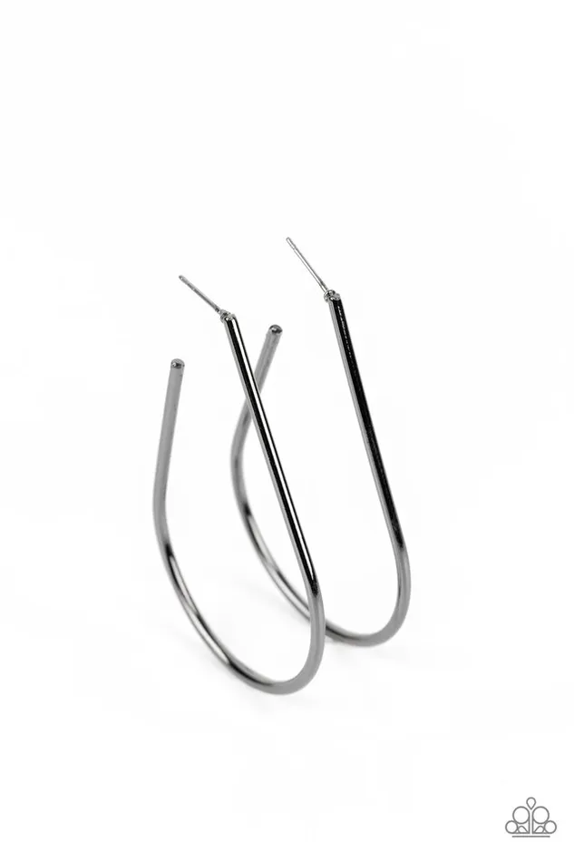 Earrings Paparazzi Jewelry Paparazzi Earring City Curves Black Earrings Paparazzi Jewelry Paparazzi Earring City Curves Black