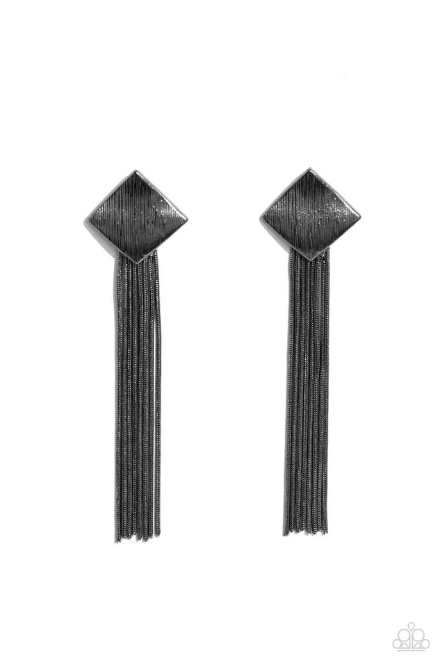 Earrings Paparazzi Jewelry Paparazzi Earring Experimental Elegance Black Earrings Paparazzi Jewelry Paparazzi Earring Experimental Elegance Black