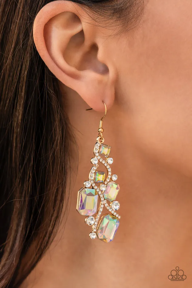Earrings Paparazzi Jewelry Paparazzi Earring Interstellar Illumination Multi