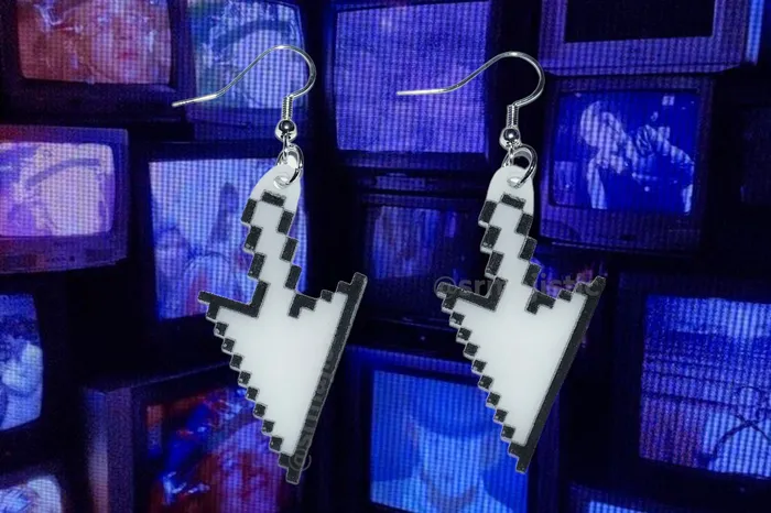 Earrings Sam Makes Things Mouse Cursor Icon Digital 2D aesthetic Handmade Earrings Earrings Sam Makes Things Mouse Cursor Icon Digital 2D aesthetic Handmade Earrings