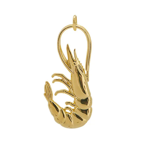 Goldbug Shrimp Charm Goldbug Collection Charm Necklaces