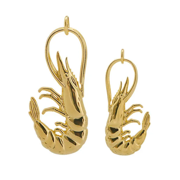 Goldbug Shrimp Charm Goldbug Collection Charm Necklaces
